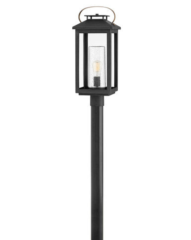 Hinkley Lighting Atwater Medium Post Top or Pier Mount Lantern Black LED Bulb(s) Included 1161BK-LL