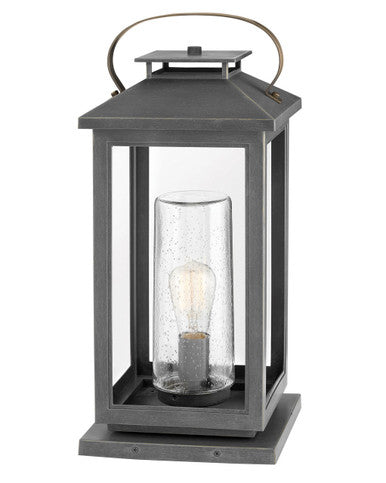 Hinkley Lighting Atwater Medium Pier Mount Lantern Ash Bronze LED Bulb(s) Included 1167AH-LL