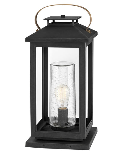 Hinkley Lighting Atwater Medium Pier Mount Lantern Black LED Bulb(s) Included 1167BK-LL