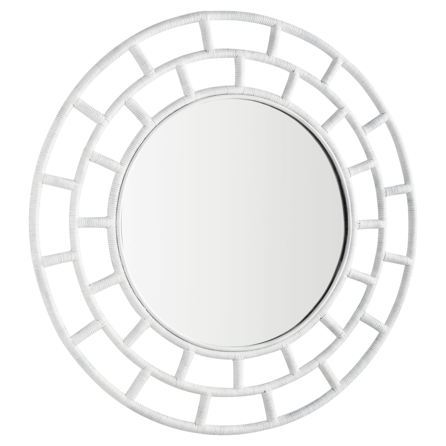 Cyan Design Comoros Mirror in White-Lg 11695