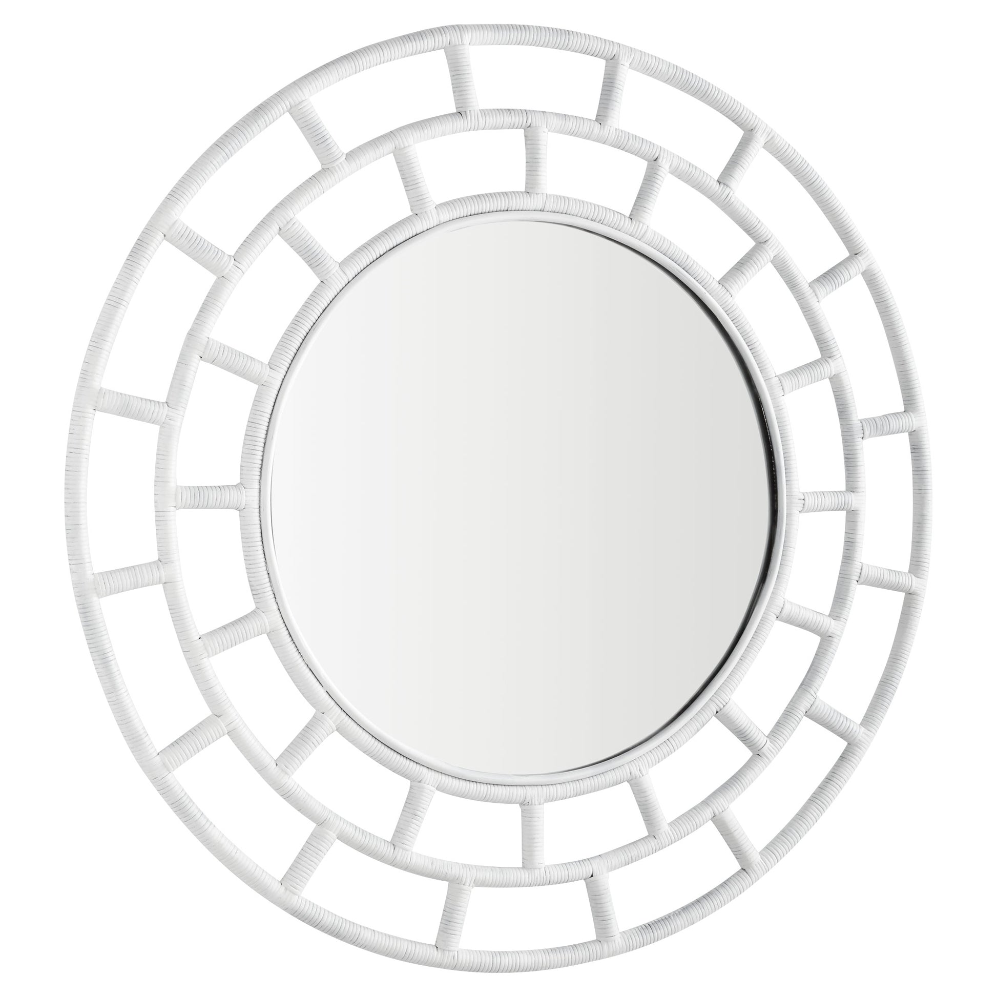 Cyan Design Comoros Mirror in White-Lg 11695