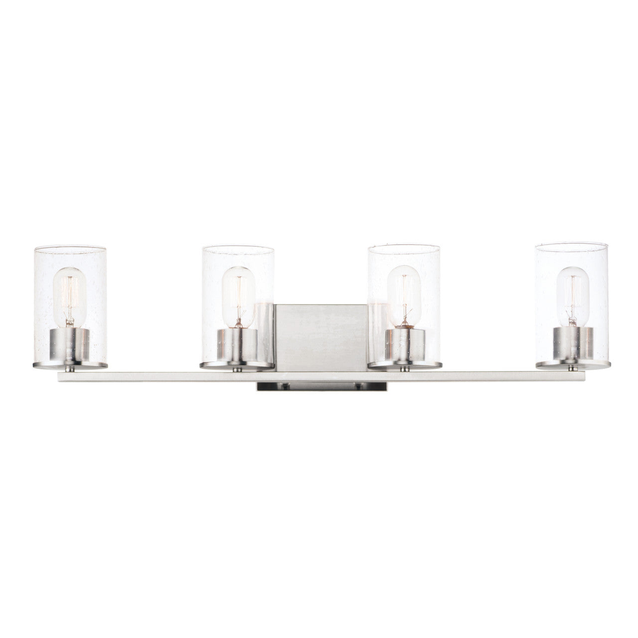 Maxim Sleek 4-Light Bath Vanity in Satin Nickel 11844CDSN