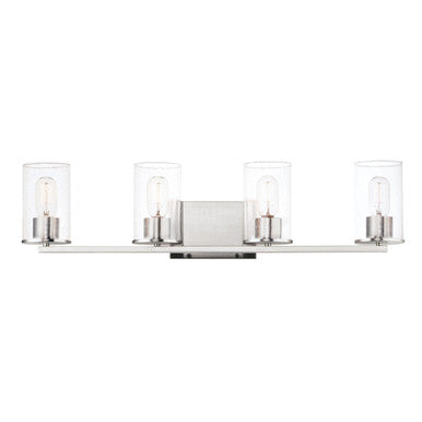 Maxim Sleek 4-Light Bath Vanity in Satin Nickel 11844CDSN