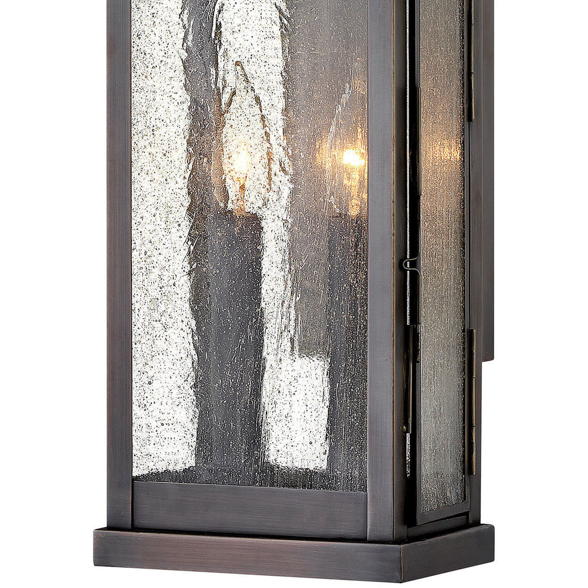 Hinkley Lighting Revere Medium Wall Mount Lantern Blackened Brass 1184BLB