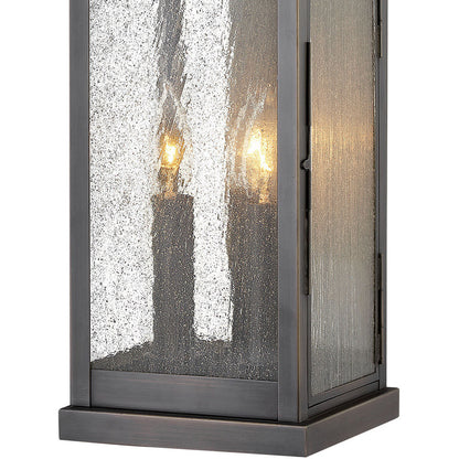 Hinkley Lighting Revere Large Wall Mount Lantern Blackened Brass 1185BLB