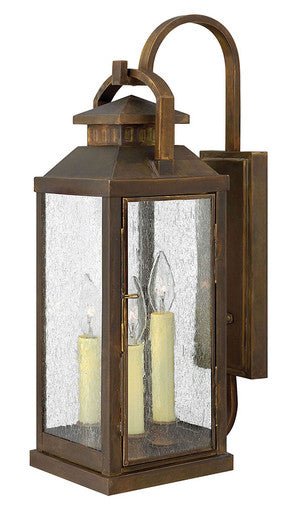 Hinkley Lighting Revere Large Wall Mount Lantern Sienna 1185SN