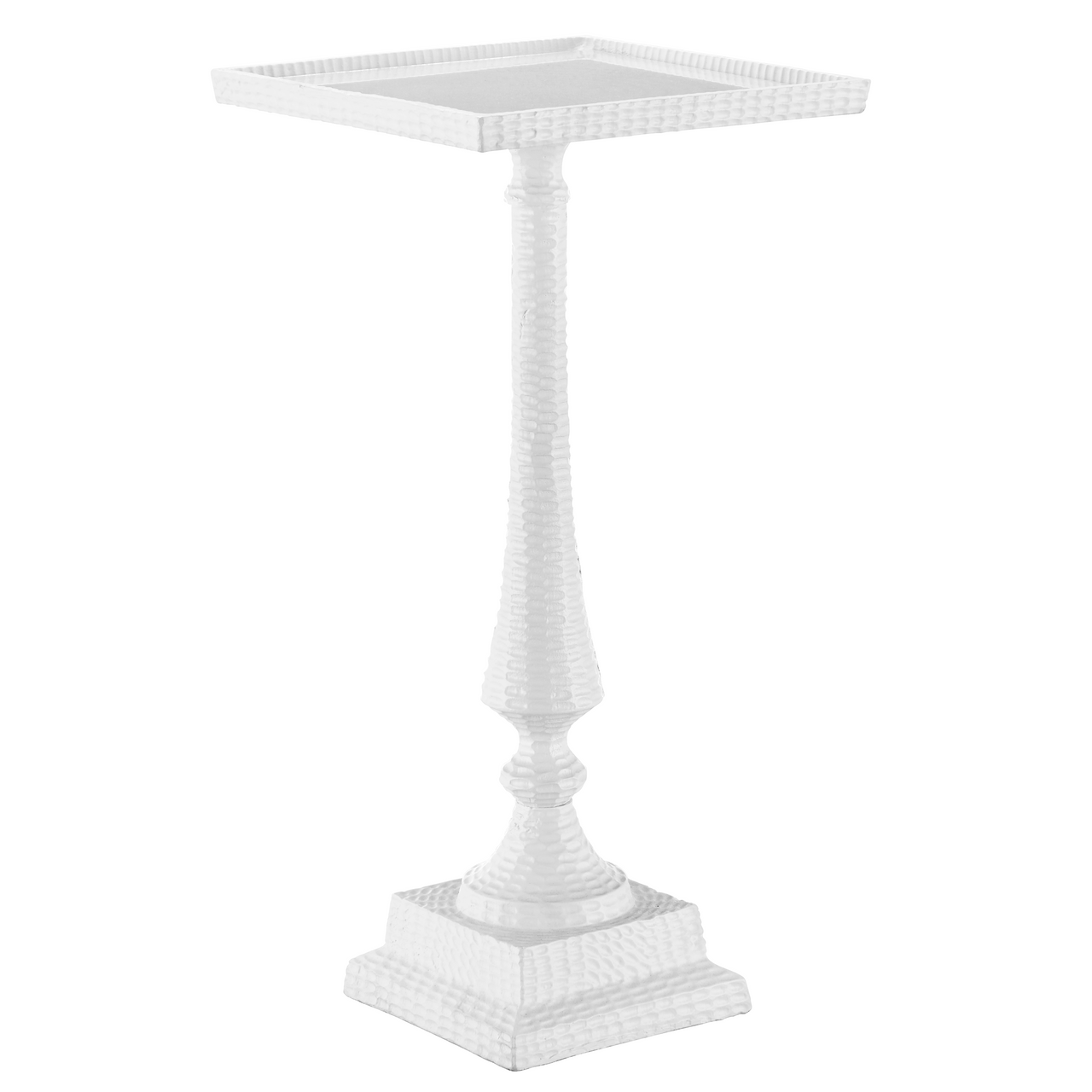 Currey & Co. 22.75" Jena White Accent Table 4000-0179