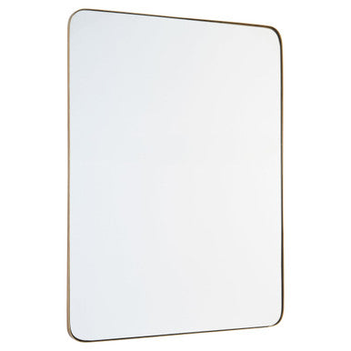 Quorum  Stadium Mirror - Gold 12-3040-21