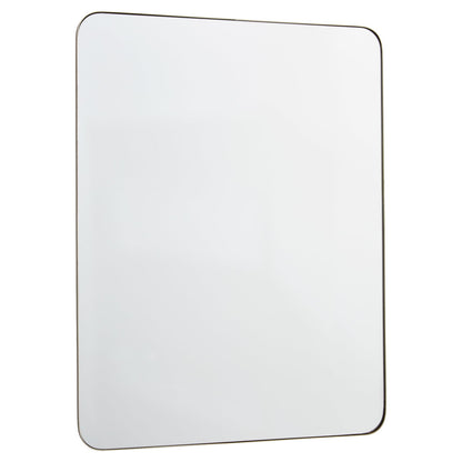 Quorum  Stadium Mirror - Silver 12-3040-61