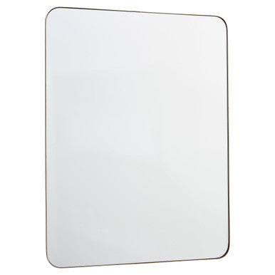 Quorum  Stadium Mirror - Silver 12-3040-61