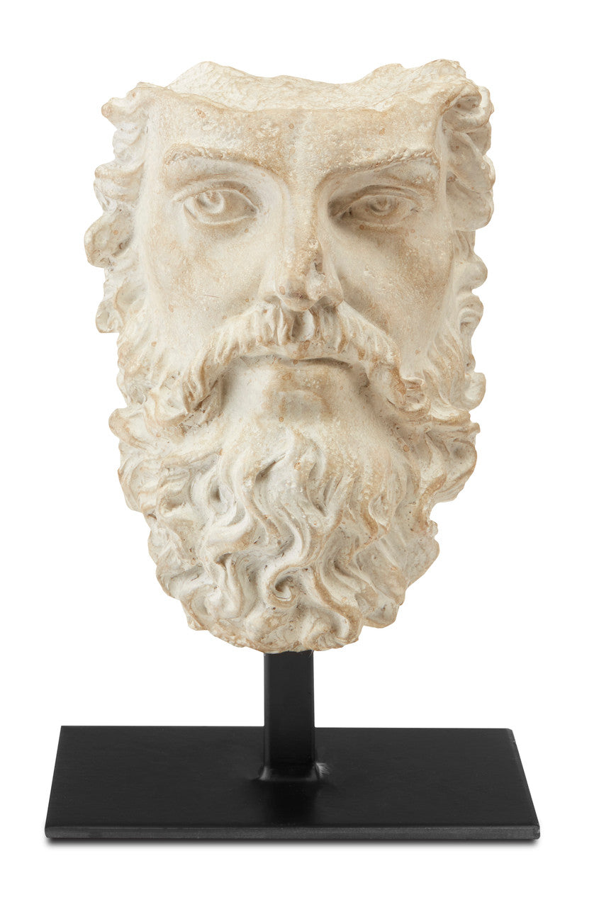 Currey & Co. Head of Zeus 1200-0444