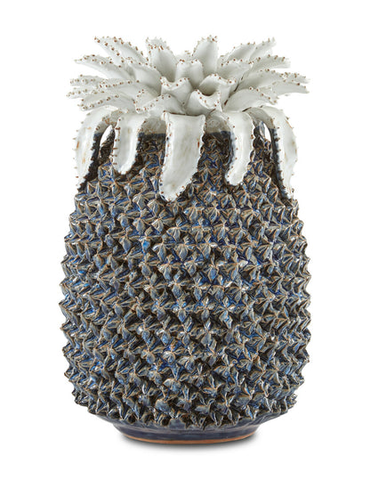 Currey & Co. Waikiki Medium Blue Pineapple 1200-0480