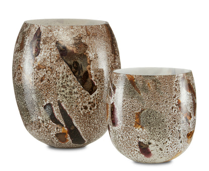 Currey & Co. Bora Speckle Vase Set of 2 1200-0527