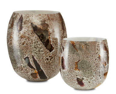 Currey & Co. Bora Speckle Vase Set of 2 1200-0527