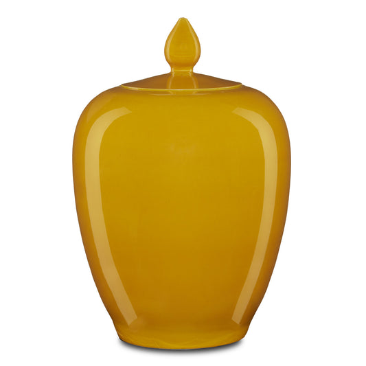 Currey & Co. Imperial Yellow Ginger Jar 1200-0579