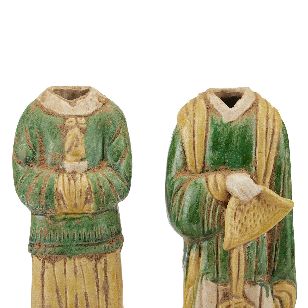 Currey & Co. Tang Dynasty Palace Servants Set of Two 1200-0597