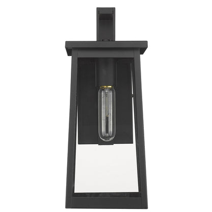 Acclaim Lighting Alden 1-Light Matte Black Wall Light in Matte Black 1202BK