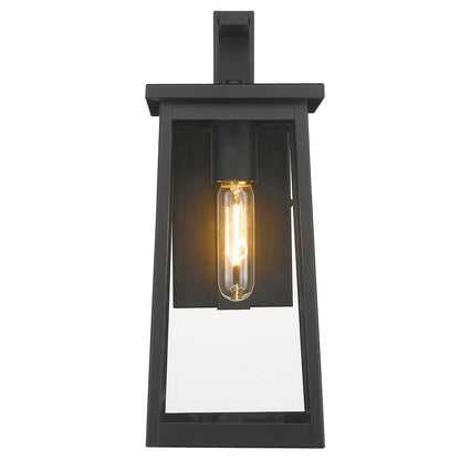 Acclaim Lighting Alden 1-Light Matte Black Wall Light in Matte Black 1202BK