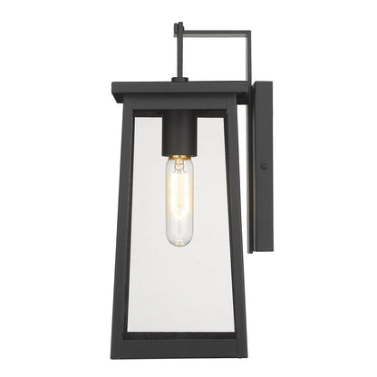 Acclaim Lighting Alden 1-Light Matte Black Wall Light in Matte Black 1202BK