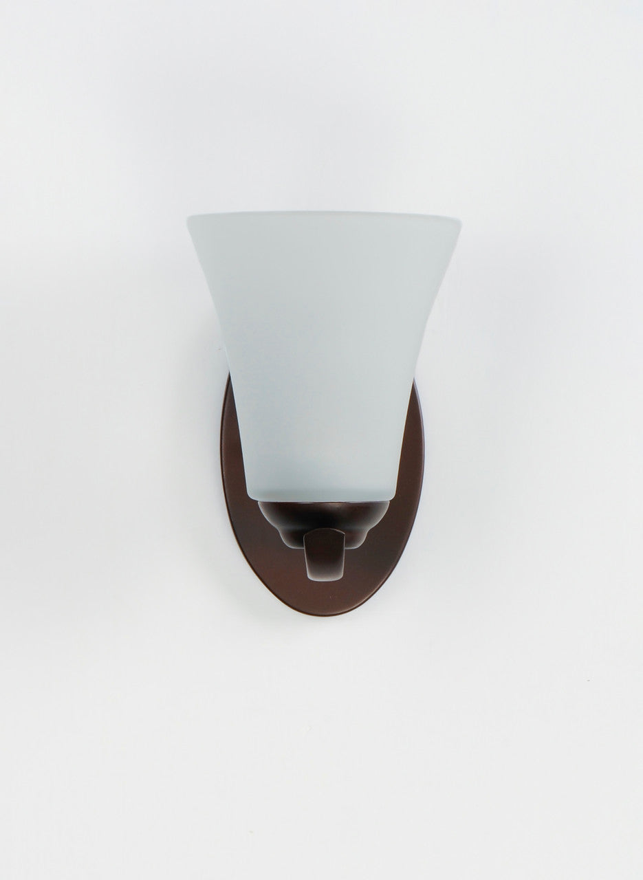 Maxim Vital 1-Light Wall Sconce in Oil Rubbed Bronze 12081FTOI