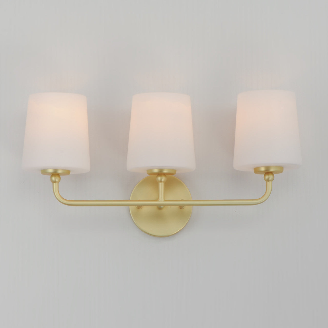 Maxim Bristol 3-Light Bath Vanity in Satin Brass 12093SWSBR