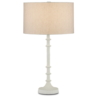 Currey & Co. Gallo White Table Lamp 6000-0868