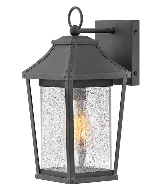 Hinkley Lighting Palmer Small Wall Mount Lantern Museum Black 1210MB