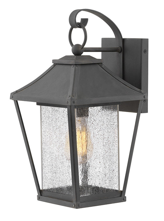 Hinkley Lighting Palmer Medium Wall Mount Lantern Museum Black 1214MB