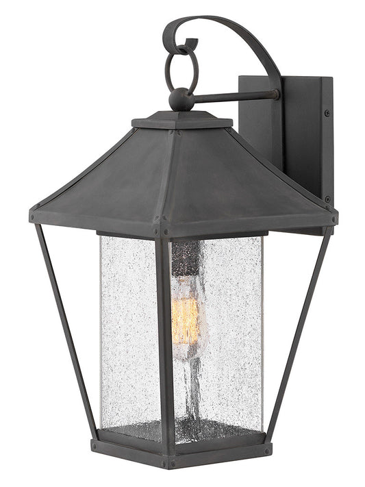 Hinkley Lighting Palmer Large Wall Mount Lantern Museum Black 1215MB