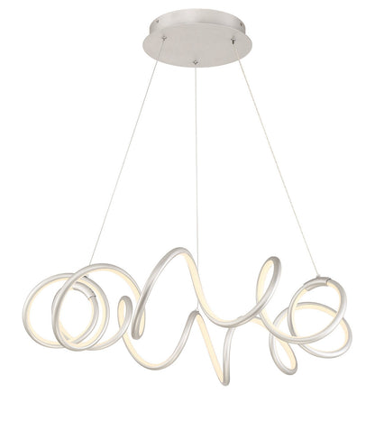 Arnsberg Alexander Chandelier in Satin Nickel 121710107