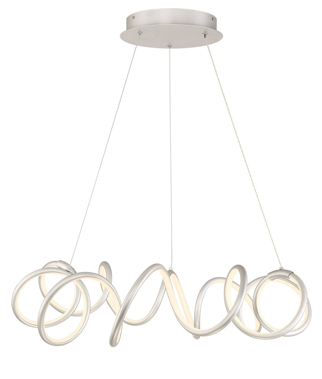 Arnsberg Alexander Chandelier in Satin Nickel 121710107