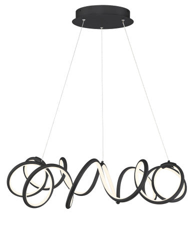 Arnsberg Alexander Chandelier in Museum Black 121710135