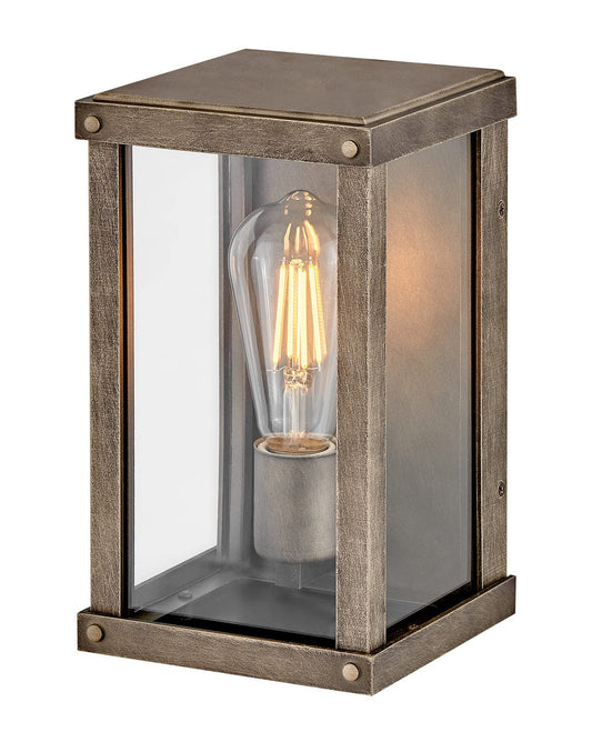 Hinkley Lighting Beckham Extra Small Wall Mount Lantern in Burnished Bronze 12190BU