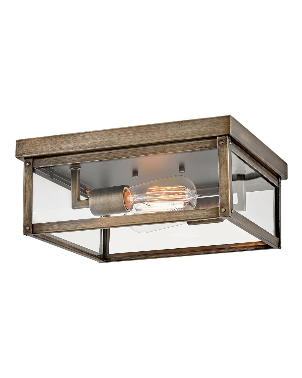 Hinkley Lighting Beckham Medium Flush Mount in Burnished Bronze 12193BU