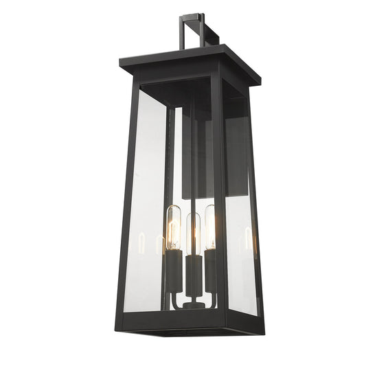 Acclaim Lighting Alden 3-Light Matte Black Wall Light in Matte Black 1222BK