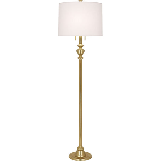 Robert Abbey  Arthur Floor Lamp in Modern Brass Finish 1223