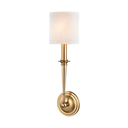 Hudson Valley Lighting Lourdes Wall Sconce in Aged Brass 1231-AGB