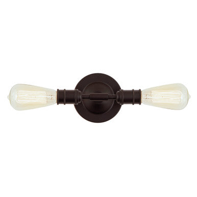 JVI Designs Bedford Two Light Vanity Sconce in Oil Rubbed Bronze 1246-08