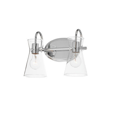 Maxim Ava 2-Light Bath Vanity in Polished Chrome 12482CLPC