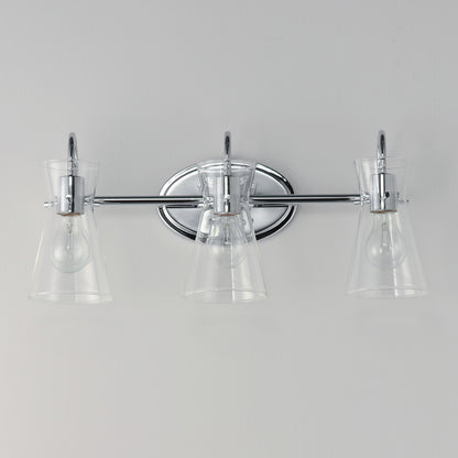 Maxim Ava 3-Light Bath Vanity in Polished Chrome 12483CLPC