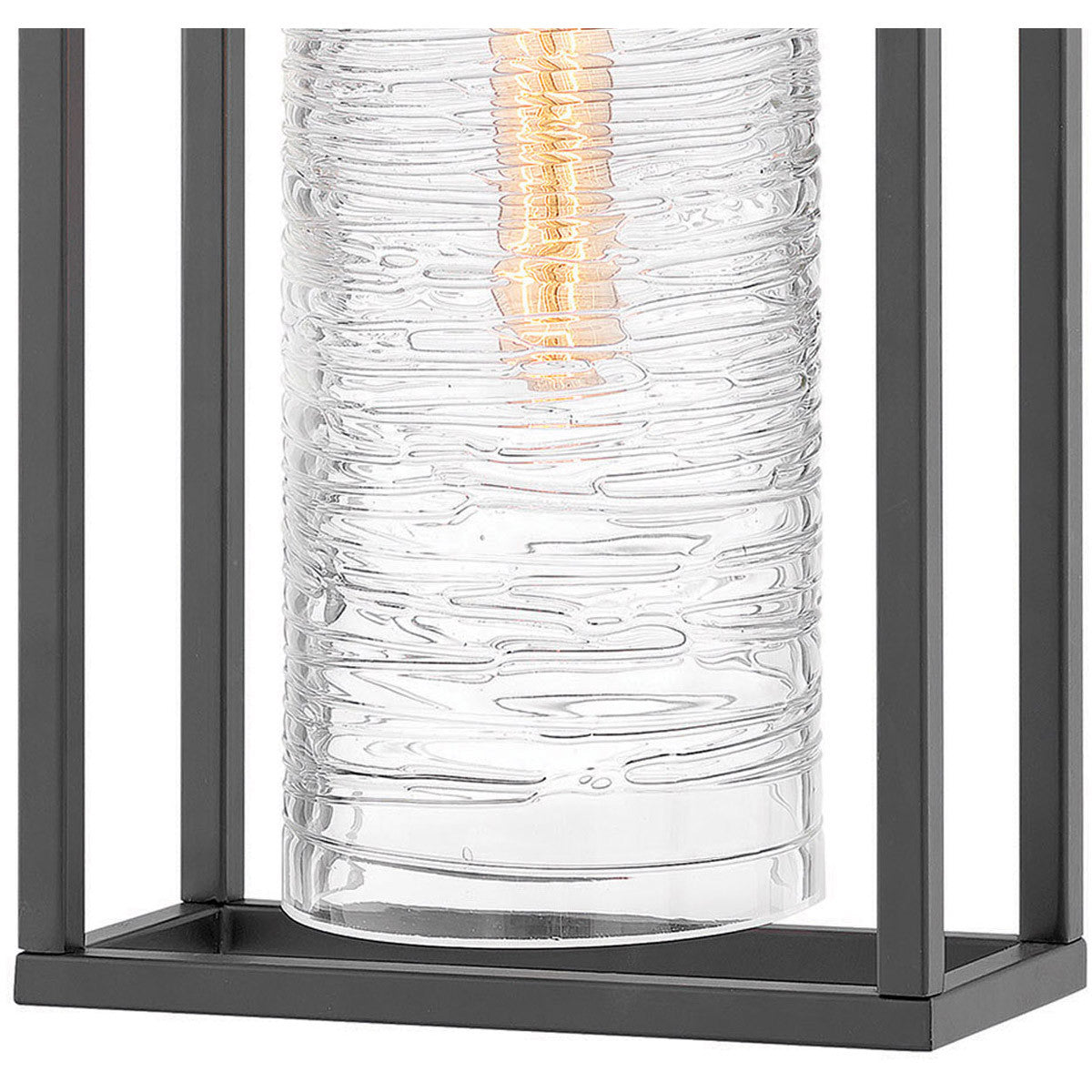 Hinkley Lighting Pax Medium Hanging Lantern Satin Black 1252SK