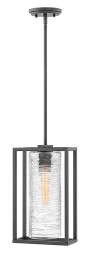 Hinkley Lighting Pax Medium Hanging Lantern Satin Black 1252SK