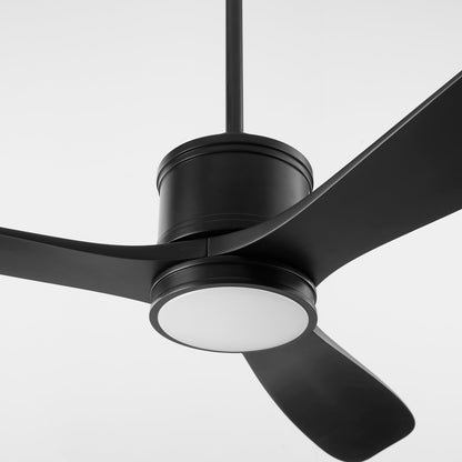 Quorum  Portland 58" Wet Fan - Matte Black 12583-59