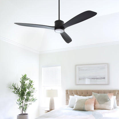 Quorum  Portland 58" Wet Fan - Matte Black 12583-59