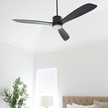 Quorum  Portland 58" Wet Fan - Matte Black 12583-59