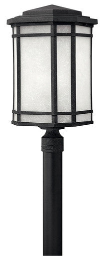 Hinkley Lighting Cherry Creek Large Post Top or Pier Mount Lantern Vintage Black Integrated LED Bulb(s) 1271VK-LED