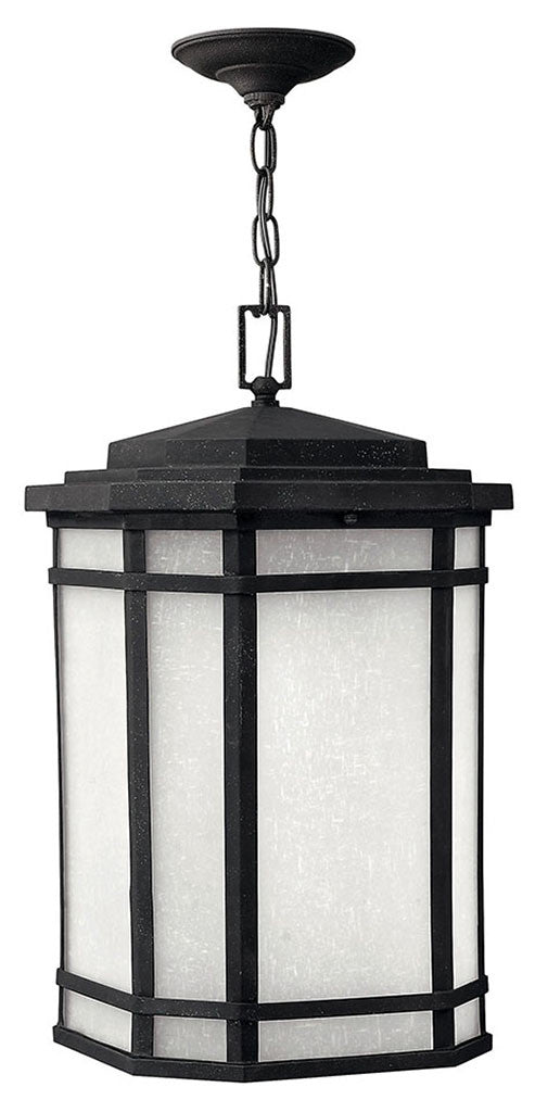 Hinkley Lighting Cherry Creek Large Hanging Lantern Vintage Black Integrated LED Bulb(s) 1272VK-LED