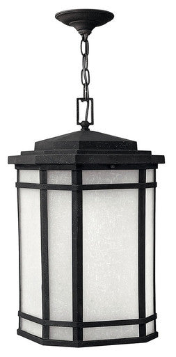 Hinkley Lighting Cherry Creek Large Hanging Lantern Vintage Black Integrated LED Bulb(s) 1272VK-LED