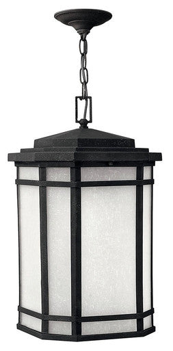 Hinkley Lighting Cherry Creek Large Hanging Lantern Vintage Black 1272VK