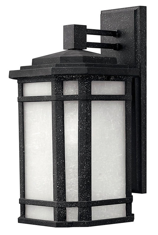 Hinkley Lighting Cherry Creek Medium Wall Mount Lantern Vintage Black Integrated LED Bulb(s) 1274VK-LED